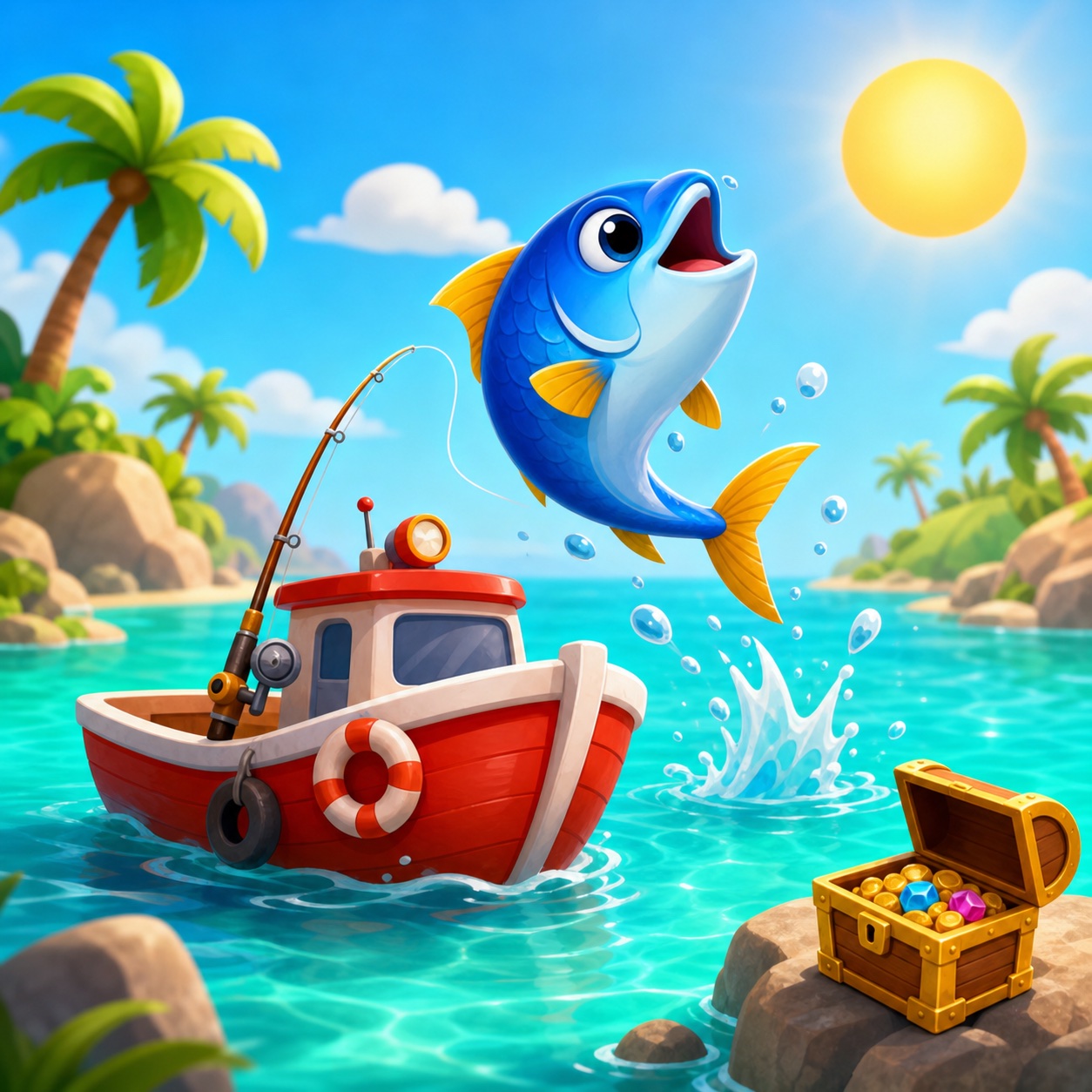 Fishing arcade cover